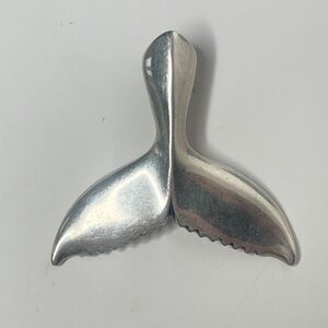 Kabana Sterling Silver Whale Tail Pendant